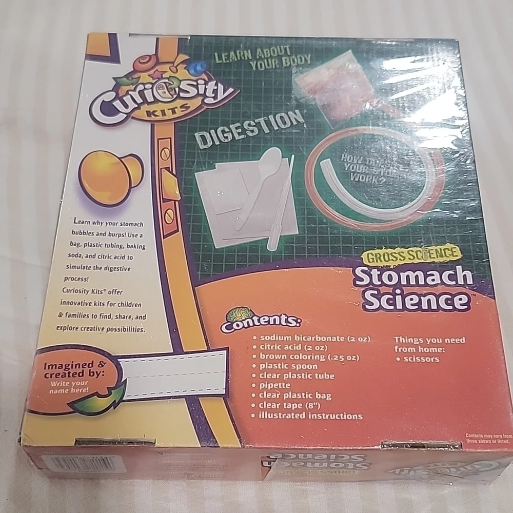 LOT Curiosity Kits Digestion & Guiness World Record Puzzle